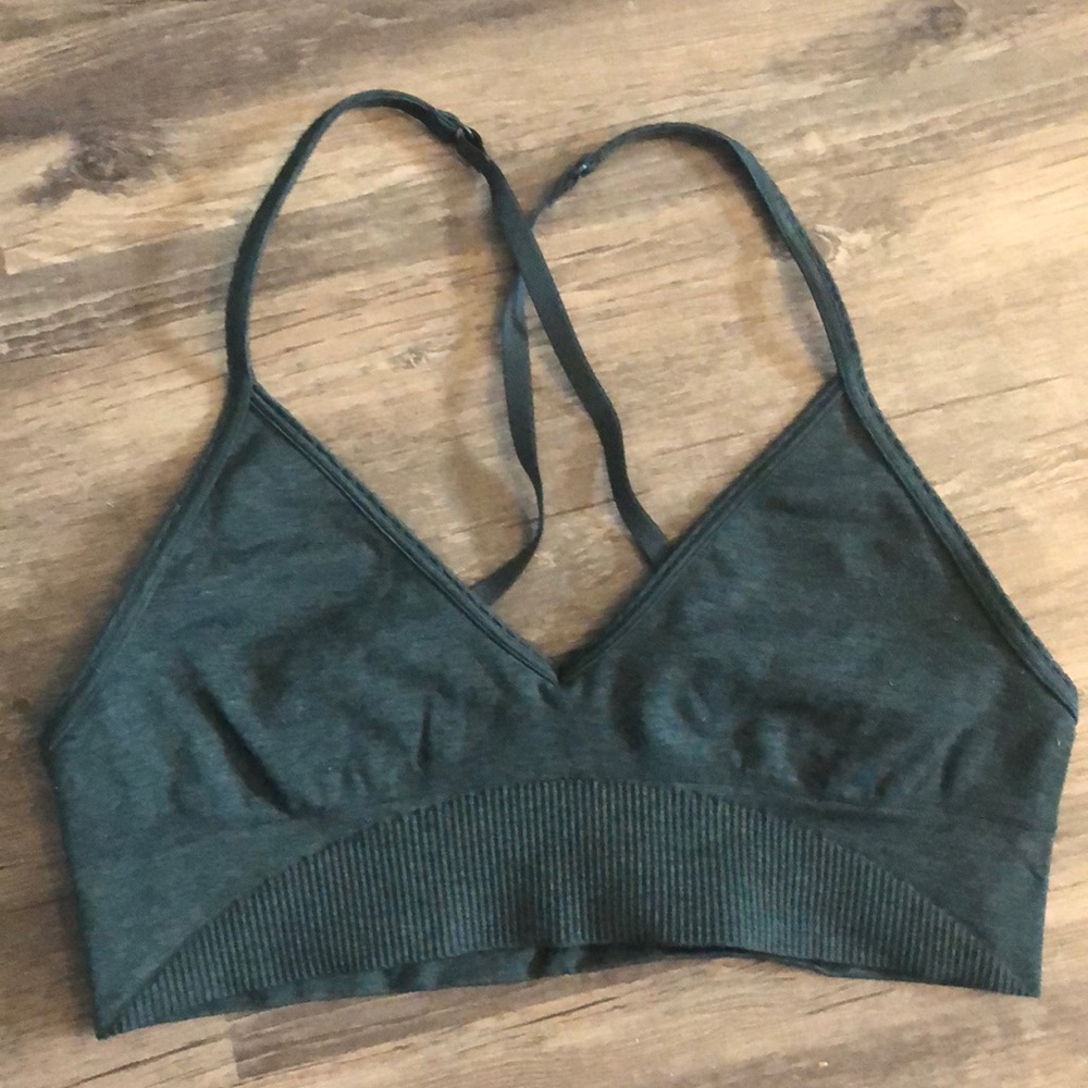 Lululemon sports bra with v-neck